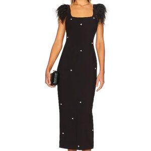 New with tags black evening gown. Retails for $498 at Nordstrom.